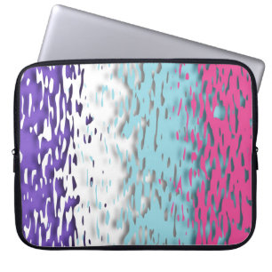 Funky Trippy Ripply Groovy Multisexuelle Pride-Fla Laptopschutzhülle
