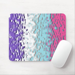 Funky Trippy Ripply Groovy Multisexuelle Pride-Fla Mousepad