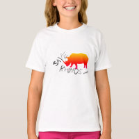 Funky und stilvoll Gerettet Rhinos Long Sleeve Top