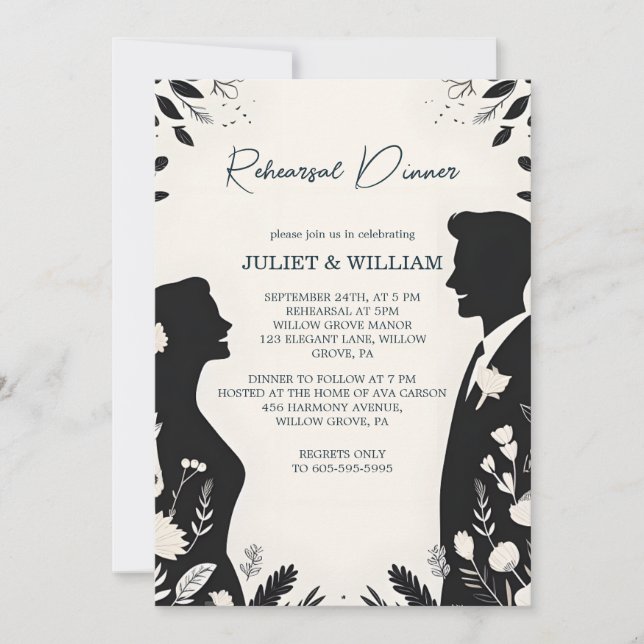 Funky Unique Spaß Meme Funny Probe Dinner Einladung (Vorderseite)