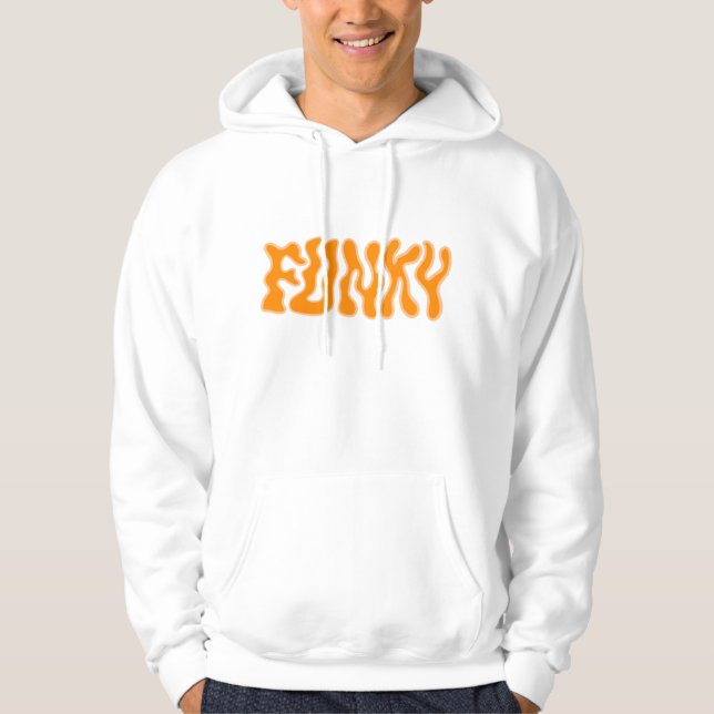 Funky Unisex Hoodie (Vorderseite)
