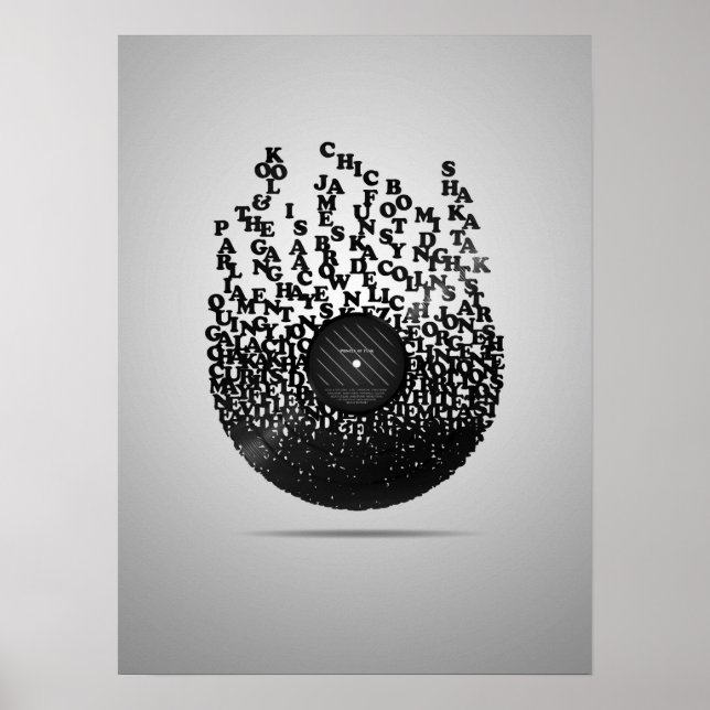 Funky vinyly poster (Vorne)