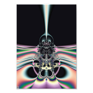 Funky Vogel Fotodruck