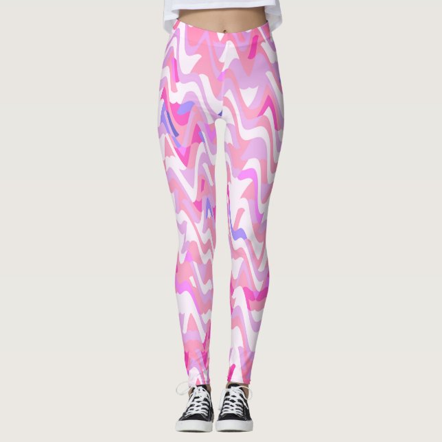 Funky Waves 4 Leggings (Vorderseite)