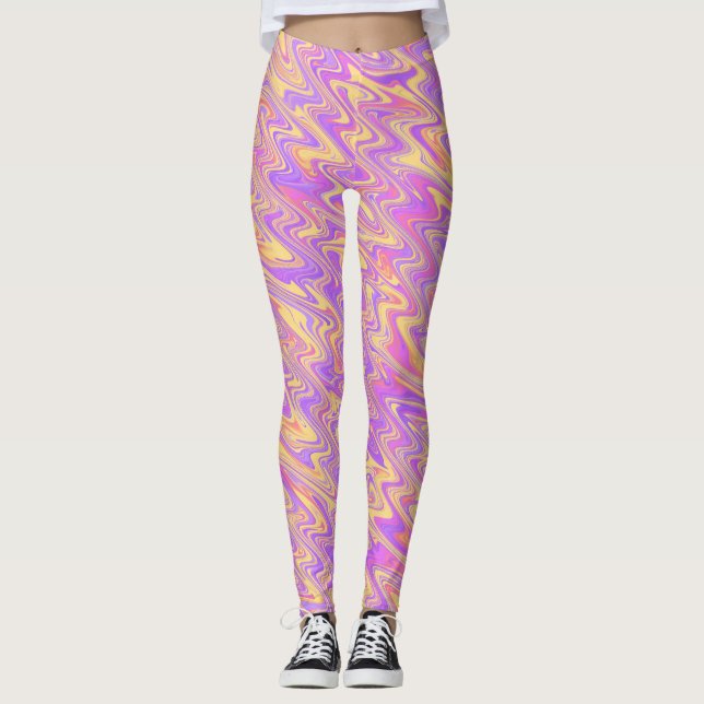 Funky Waves Leggings (Vorderseite)