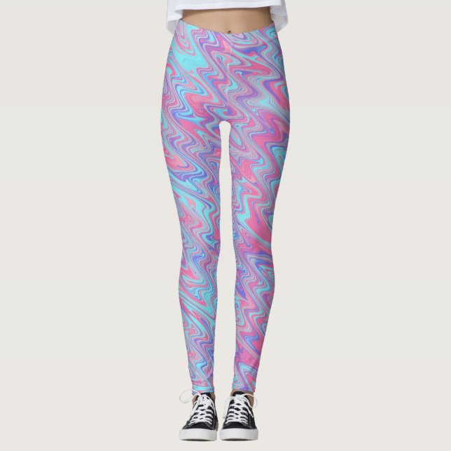Funky Waves Leggings (Vorderseite)