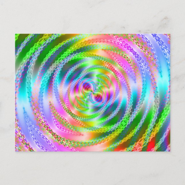 Funky Web Postkarte (Vorderseite)