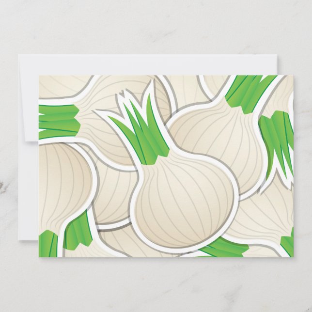 Funky white onions (Vorderseite)