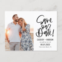 Funky Writing EDITABLE FARBE Rette unser Datum