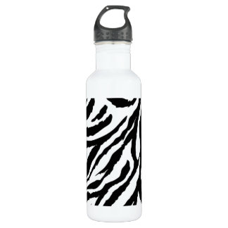 Funky Zebra Print Gym Trinkflasche