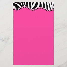 Funky Zebra Stationery Briefpapier