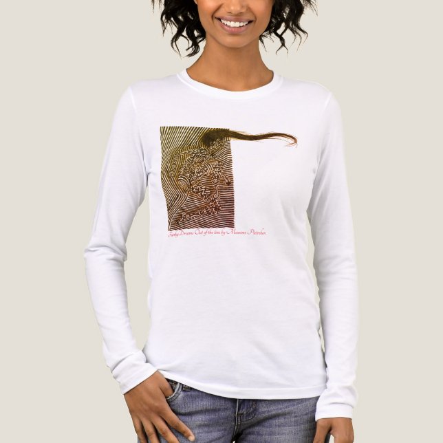 FunkyDreams Out of the line - Massimo Pietrobon Ta Tri-Blend Shirt (Vorderseite)