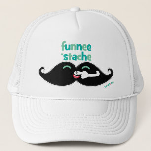 Funnee Stache Fernlastfahrer-Hut Truckerkappe