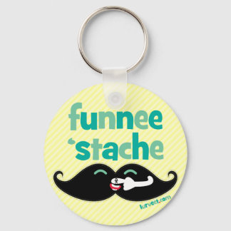 Funnee Stache Schlüsselkette Schlüsselanhänger