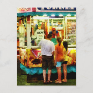 Funnel Cake Postkarte