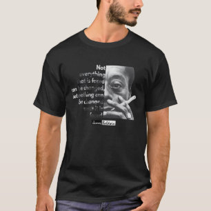 Funniest James Baldwin Protest Geschenk Musik Fans T-Shirt