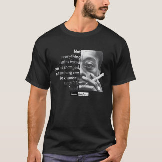 Funniest James Baldwin Protest Geschenk Musik Fans T-Shirt