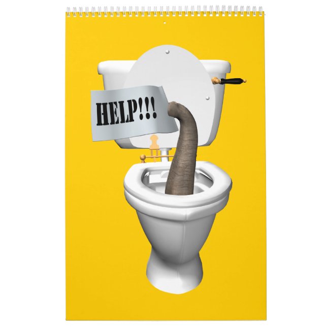 Funniest komische Elefantenhybriden 2025 Kalender (Titelbild)