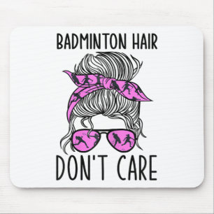 Funnny Badminton Player and Lover - Shuttle Badmin Mousepad