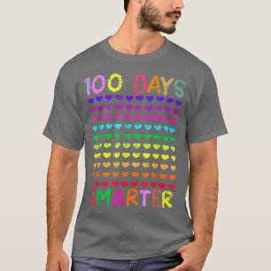 Funny 100. Days Smarter Lehrer Pre-k Kids Kinde T-Shirt