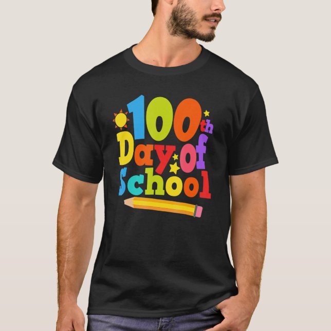 Funny 100 Days Smarter Shirt Happy 100th Day Of Sc (Vorderseite)