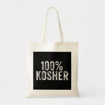 Funny 100 Kosher Chanukah Geschenk Tragetasche<br><div class="desc">Funny 100 Kosher Chanukah Geschenk</div>