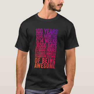 Funny 100th Birthday Shirt Altes Meter Funny 100 Y