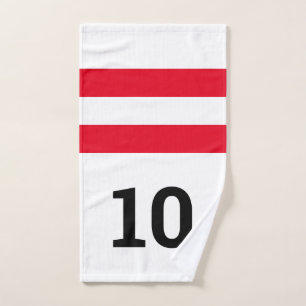 Funny 10 Button für Rechtsbeistand Bowling Handtuch