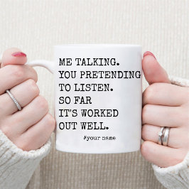 Funny 10. Geburtstag für Husband-Kaffee Tasse