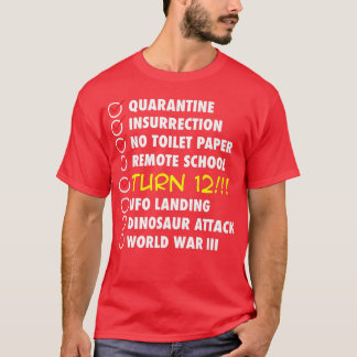 Funny 12th Birthday in 2022, Born in 2010 Premium  T-Shirt