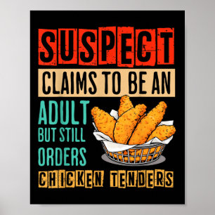 Funny 18. Geburtstag wird Erwachsenenbestellung Hü Poster