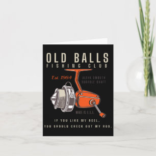 Funny 1964 Fischen Geburtstag alte Furz für Fische Karte