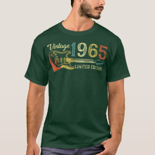 Funny 1965 Geburtstagsgeschenk für Männer Guitar L T-Shirt
