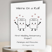 Funny 1. Hochzeit Ein Papierjubiläum, Toilette