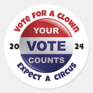 Funny 2024 Politischer Sticker