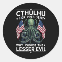 Funny 2024 Wahlen Cthulhu für den Präsidenten