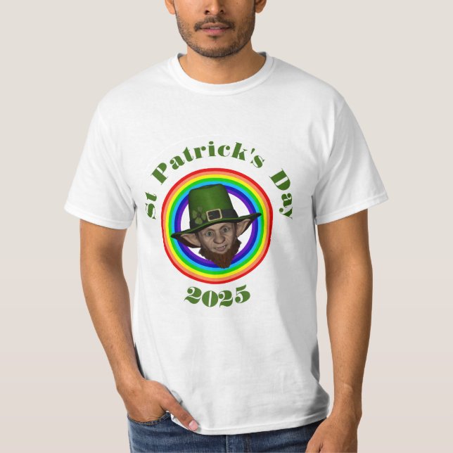 Funny 2025 St Patricks Day T-Shirt (Vorderseite)