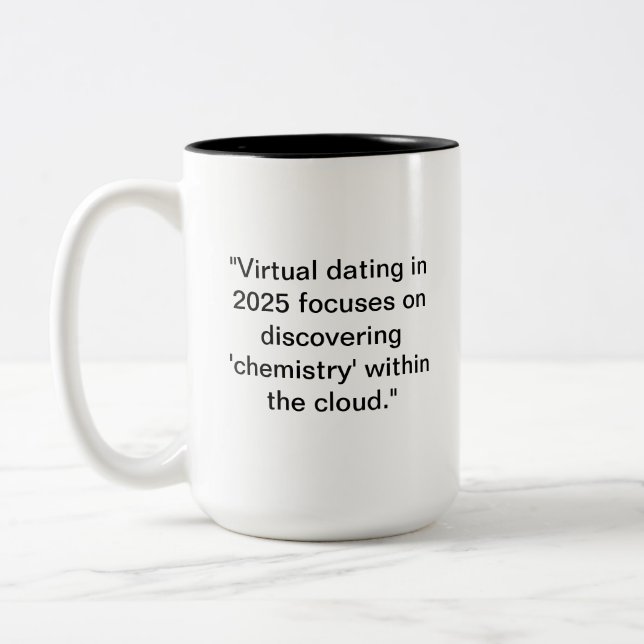 Funny 2025 Verabredet Tasse | Cloud Chemie-Spaß (Links)
