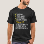 Funny 21st Birthday Gift 21 Years Old Quarantine 2 T-Shirt<br><div class="desc">Funny 21. Geburtstagsgeschenk 21 Jahre alte Quarantäne 2021 T-Shirt</div>