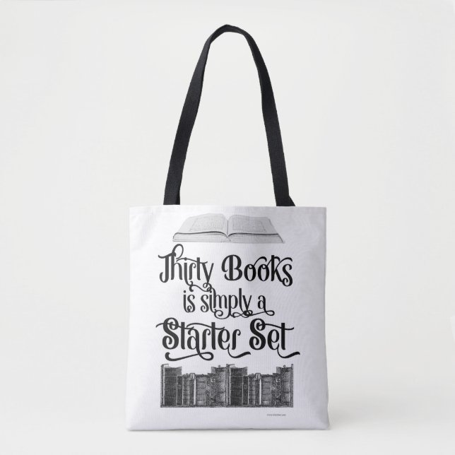 Funny 30 Books Reading Slogan (Vorderseite)