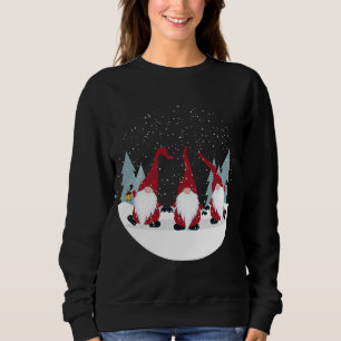 Funny 3 Nordic Gnomes Winter Weihnachten Schwedisc Sweatshirt