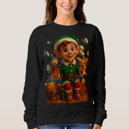 Funny 3D Cartoon Ugly Christmas Sweatshirt