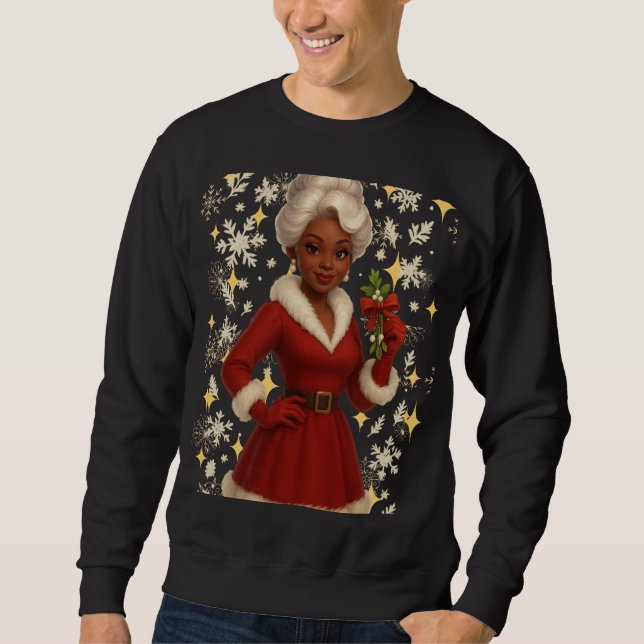Funny 3D Cartoon Ugly Christmas Sweatshirt  (Vorderseite)