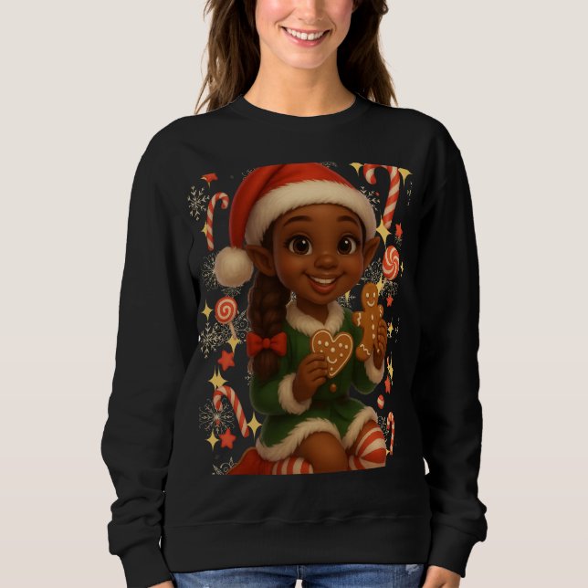 Funny 3D Cartoon Ugly Christmas Sweatshirt (Vorderseite)