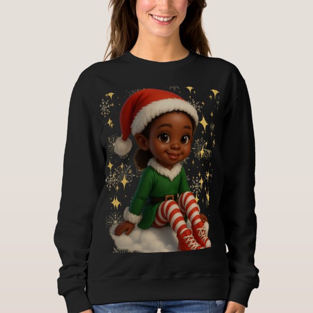 Funny 3D Cartoon Ugly Christmas Sweatshirt  (Vorderseite)