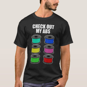 Funny 3d Printing Designs für Männer Frauen abs Pr T-Shirt