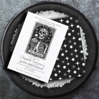 Funny 40. Geburtstag Gotisches Tarot Schwarz