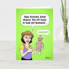 Funny 40. Geburtstag Karte