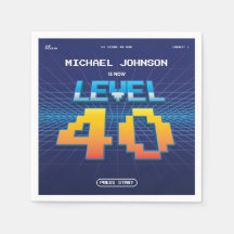 Funny 40. Geburtstag Retro 80er Spielbildschirm Cu