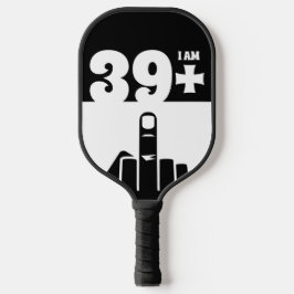 Funny 40. Geburtstagsgeschenk, 39 Plus ein Schachb Pickleball Schläger